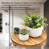 Wood Round Plant Saucer AJEW-WH0473-07A-4