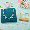60Pcs 6 Colors Electroplate Transparent Glass Charms PALLOY-TAC0287-7