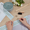 Polyester Ribbons SRIB-WH0011-404B-3