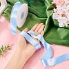 1 Roll Imitation Leather Polyester Ribbon LC-TA0001-02B-5