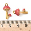 304 Stainless Steel Enamel Pendants STAS-K306-25G-01-3