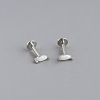 925 Sterling Silver with Synthetic Opal Cartilage Earrings FS-WG3DFDB-01-1