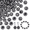 50Pcs Polymer Clay Rhinestone Beads PORC-OC0001-13A-1