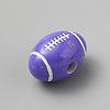 Opaque Acrylic European Beads SACR-CJC0001-34C-2