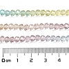 Transparent Painted Glass Beads Strands LS-DGLA-A034-T1mm-A15-3