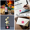 2 Rolls Paper Self-Adhesive Serrated Edge Awards Blank Stickers DIY-CP0012-59-4