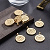 Tibetan Style Alloy Pendants TIBE-S301-015MG-NR-4