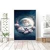 Moon Diamond Picture for Living Room Bedroom Decorative Painting PW-WG092C0-09-1