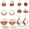 DIY Dangle Earring Making Kits DIY-OC0005-32-1