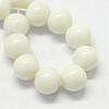 Baking Paint Glass Round Bead Strands DGLA-Q020-6mm-01-2