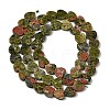 Natural Unakite Beads Strands G-M403-A23-03-3