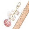 Shell Pendant Decorations HJEW-TA00476-3