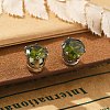 Cubic Zirconia Clip-on Earrings EJEW-L100-01P-08-1