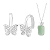 2Pcs 925 Sterling Silver Micro Pave Cubic Zirconia Pendant Bails STER-PH0001-94-7