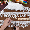 5Yards Polyester Lace Ribbon OCOR-NB0002-64A-3