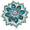 Flower Alloy Rhinestone Brooches for Backpack Clothes JEWB-WH20011-02E-6