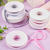 10 Yards Flat Polycotton(Polyester Cotton) Ribbon OCOR-TAC0030-01B-5