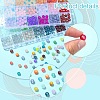 Glass Round Beads DGLA-YW0001-26-3