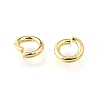 Brass Open Jump Rings X-KK-V007-004G-01-2