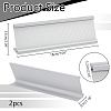 L-shaped Aluminum Alloy Name Brand Holders AJEW-WH0009-89-2