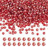 Picasso Baking Paint Glass Seed Beads SEED-TA0001-62I-1