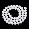 Imitation Jade Bicone Frosted Glass Bead Strands LS-EGLA-A039-J6mm-MB06-2