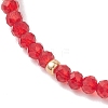 2Pcs Adjustable Glass Seed Beads & Glass Beads Braided Bead Bracelets Set BJEW-MZ00287-01-4