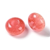 Two Tone Resin European Beads RESI-F055-09F-2