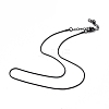 304 Stainless Steel Round Snake Chain Necklace for Men Women NJEW-K245-016E-1