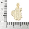 Christmas Brass Enamel Pendants KK-K305-08C-G-3