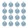 Platinum Plated Alloy Enamel Charms LS-X-ENAM-S118-04F-P-2