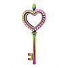 Alloy Rhinestone Magnetic Locket Pendants STAS-TAC0005-02-1