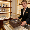6-Slot Clear Glass Window Imitation Leather Watch Organizer Boxes with Velveteen Pillow Inside and Alloy Clasps Outside CON-WH0089-285-4