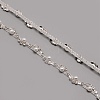 Handmad Iron Mesh Chains AJEW-WH0258-103-1