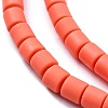 Handmade Polymer Clay Bead Strands X-CLAY-ZX006-01-37-3