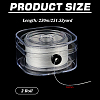 Flat Elastic Crystal String LS-EW-WH0002-03A-2