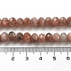 Natural Sunstone Beads Strands G-G140-B01-01-5