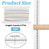 Polyester Lace Rivets Ribbon OCOR-GF0006-09A-2
