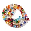 Transparent Electroplate Glass Beads Strands LS-EGLA-A039-T2mm-B29-2