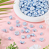 100G Pearlized Opaque Acrylic Beads OACR-TA0004-32D-5