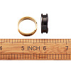 Stainless Steel Grooved Finger Ring Settings MAK-TA0001-05-9