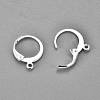 304 Stainless Steel Leverback Earring Findings X-STAS-F155-13S-2