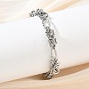 Unisex 304 Stainless Steel Byzantine Chains Bracelets BJEW-G790-07P-2