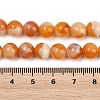 Handmade Lampwork Beads Strand LAMP-B056-8mm-13-5