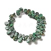 Synthetic African Turquoise(Jasper) Beads Strands G-B064-B50-3