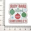 Christmas Theme Acrylic Pendants OACR-R003-01A-14-3