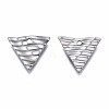 304 Stainless Steel Charms STAS-S080-056P-NR-2