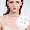 3 Styles 925 Sterling Silver Cord End STER-PH0002-45-7