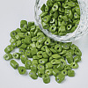 6/0 Baking Paint Glass Seed Beads SEED-S034-A04-1