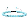 Adjustable Women's Turquoise Beaded Bracelet CN3407-51-1